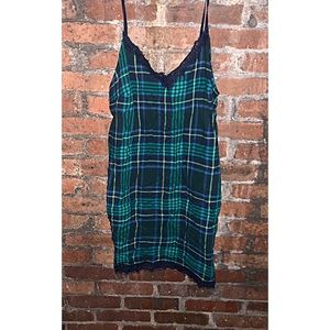 AERIE plaid dress